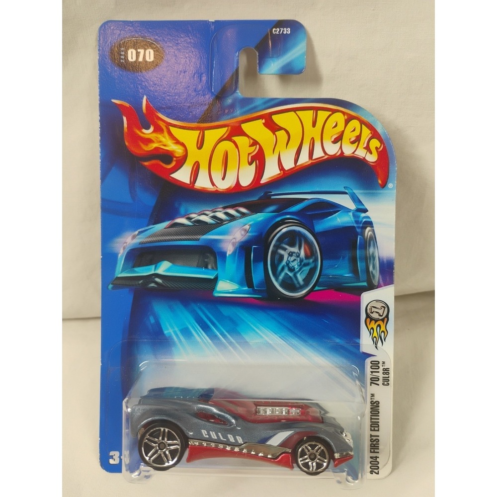 2004 Hot Wheels #070 First Editions 70/100 CUL8R Sports Car